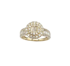 1 Carat Total Weight Diamond Fashion Ring