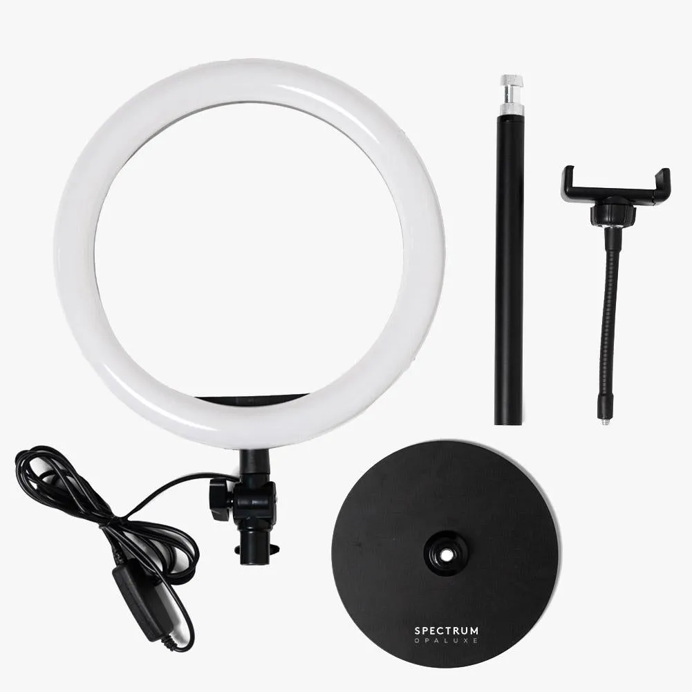 10" Black LED Table Top Ring Light - Opaluxe (DEMO STOCK)