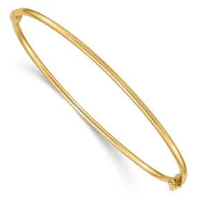 14k Yellow Gold Hinged Bangle Bracelet