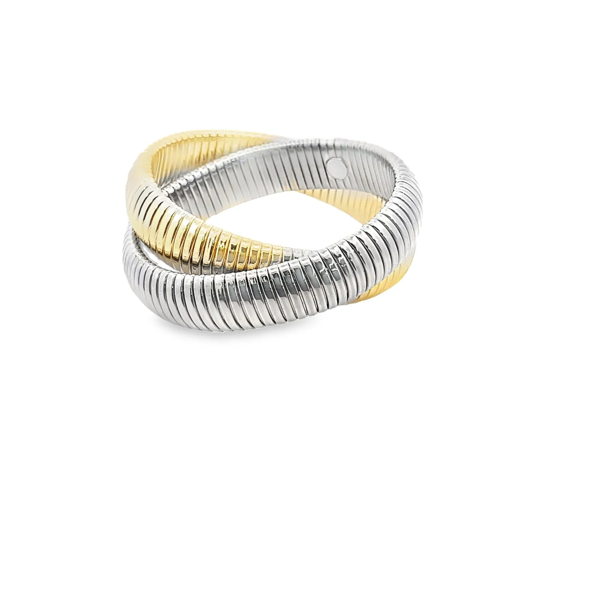 14mm Double Snake link Bangle Bracelet (B135)