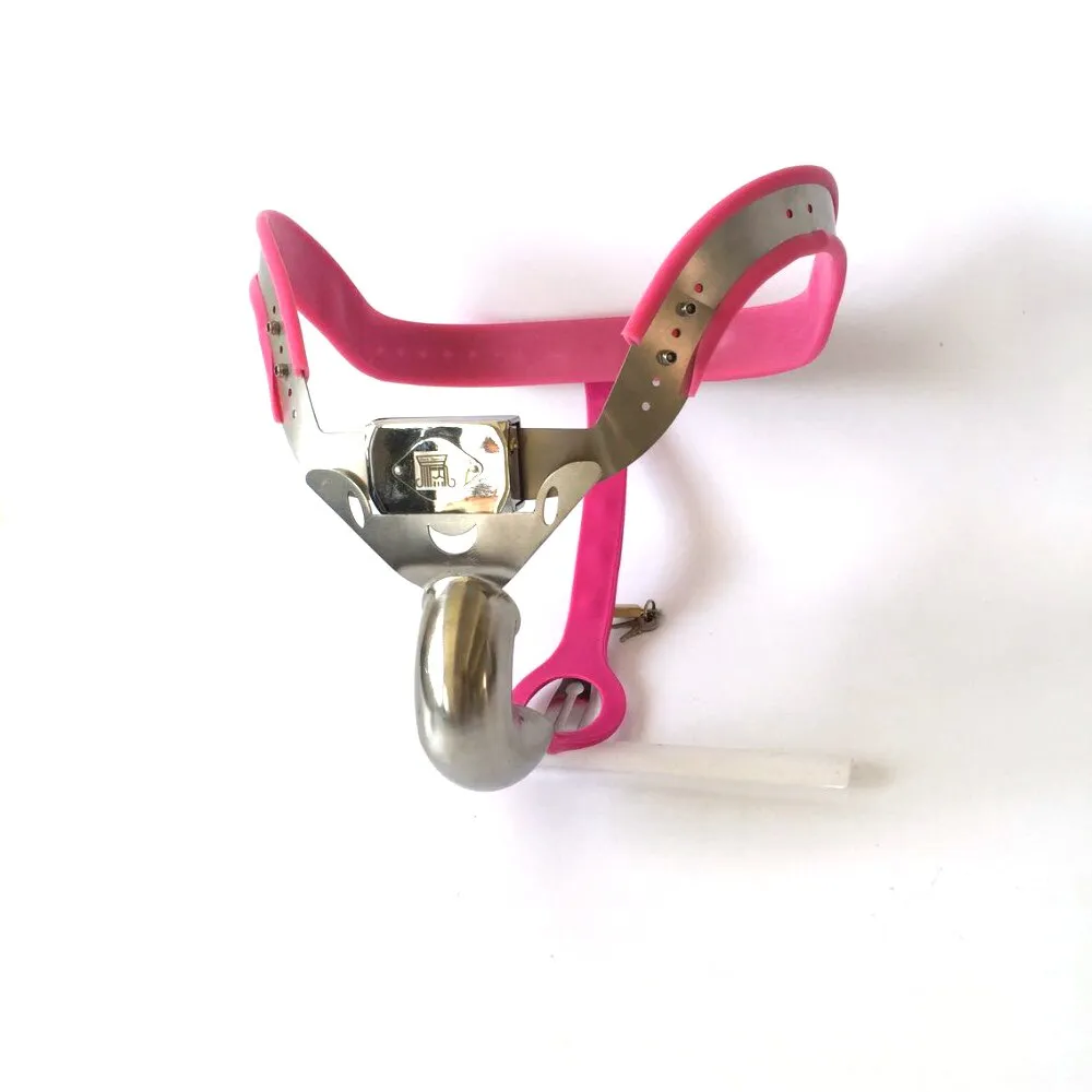 3 Color Outdoor Wear Stainless Steel Chastity Belt