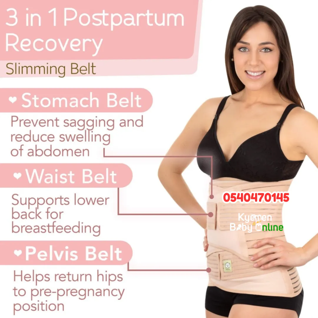 3 In 1 Postpartum Recovery Belt / Maternity Corset / Belly Band