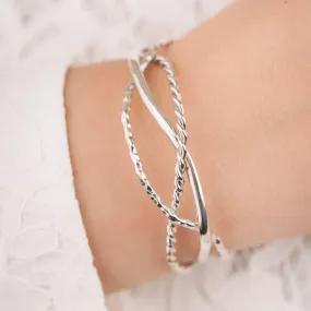 Ameline Silver Cuff