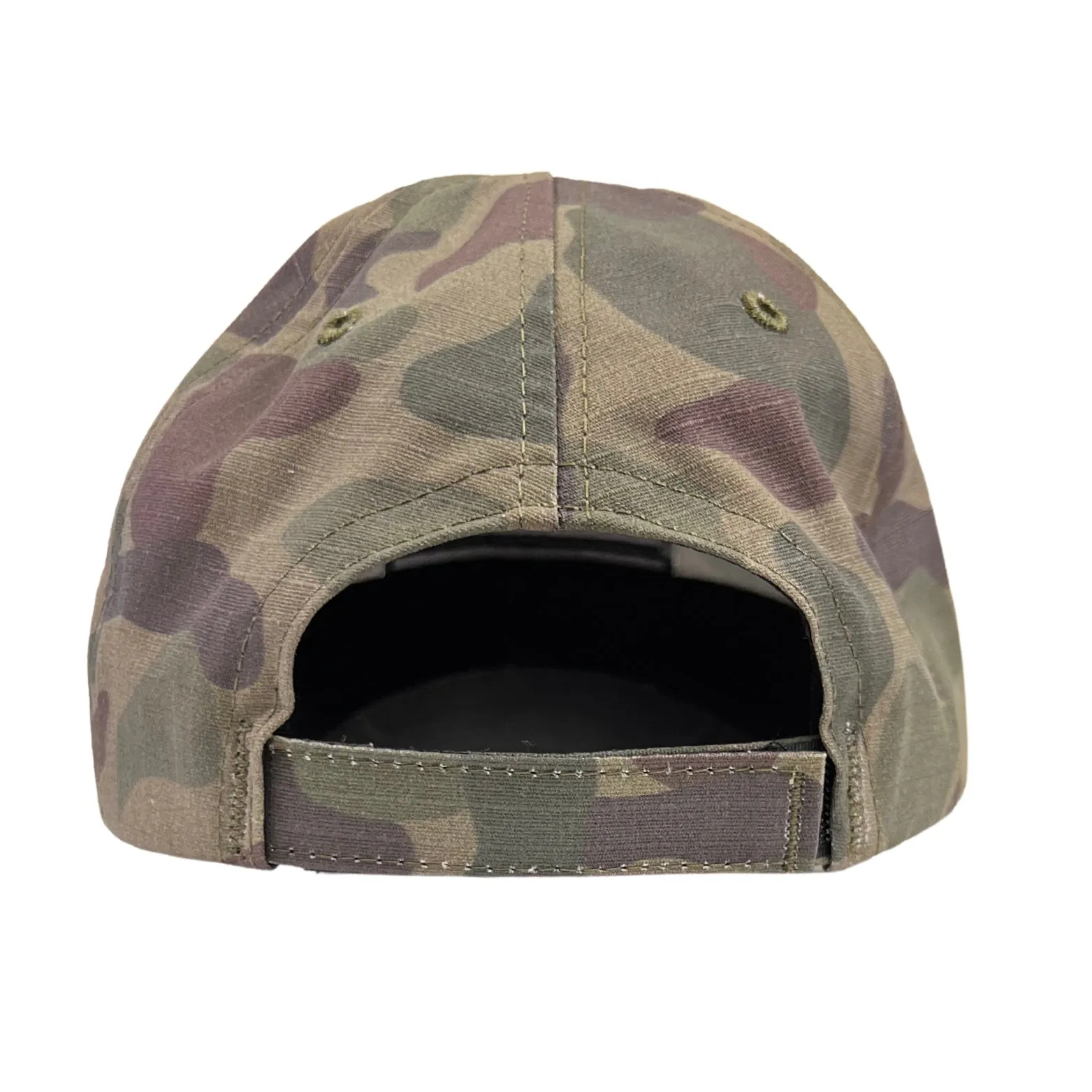 American Flag Vintage Full Fabric Frog Camouflage Range Hat