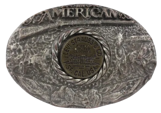 American Levi Strauss & Co Belt Buckle