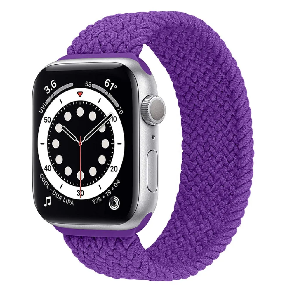 Apple Watch (41mm) elastic watch strap - Purple / Size: S