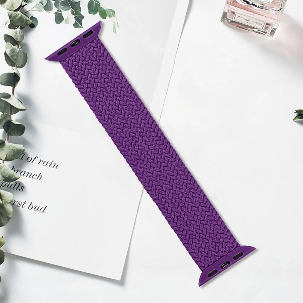 Apple Watch (41mm) elastic watch strap - Purple / Size: S