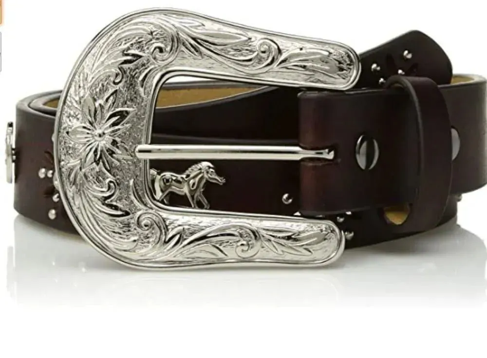 Ariat Girls Horse and Horseshoe - Children's Belt