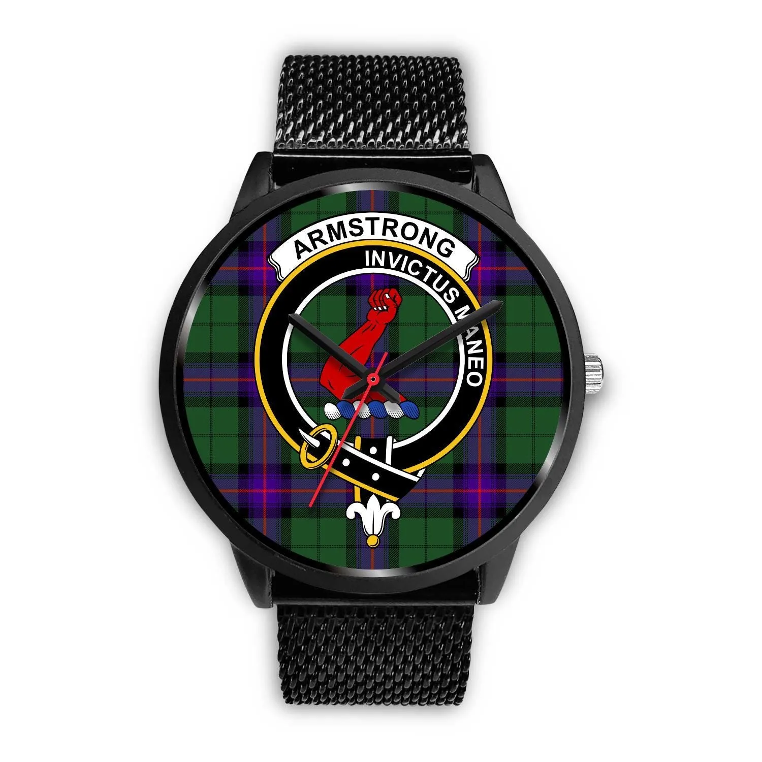 Armstrong Modern Clan Badge Tartan Black Watch