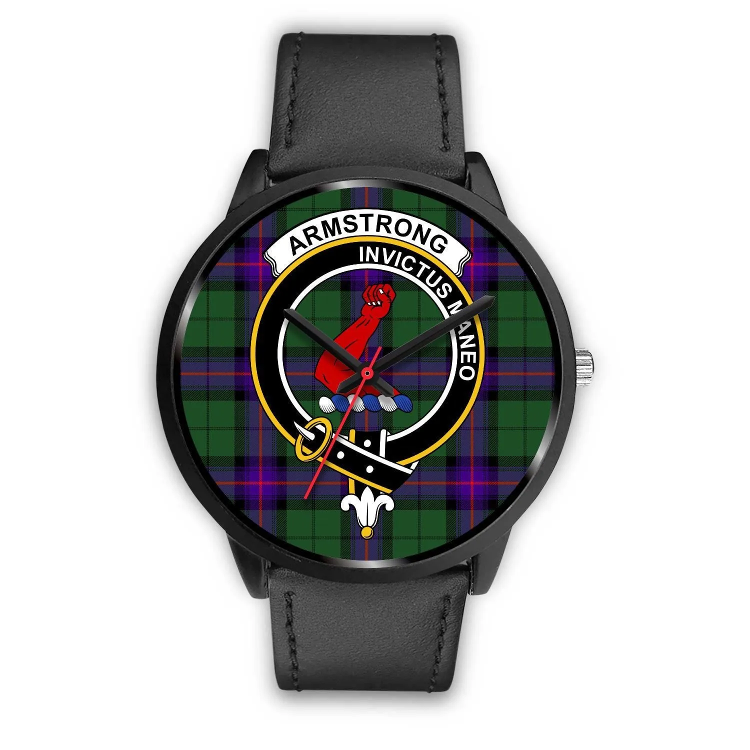 Armstrong Modern Clan Badge Tartan Black Watch