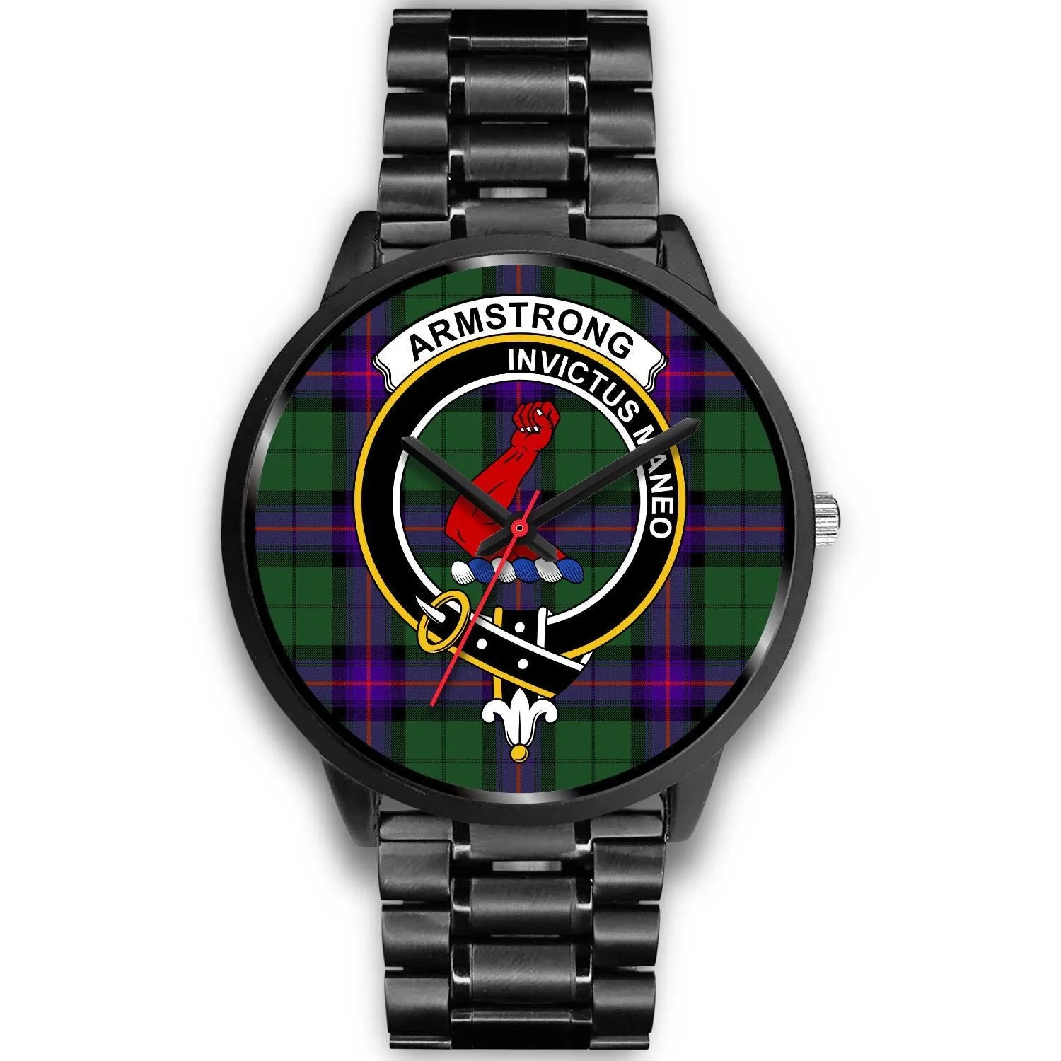 Armstrong Modern Clan Badge Tartan Black Watch