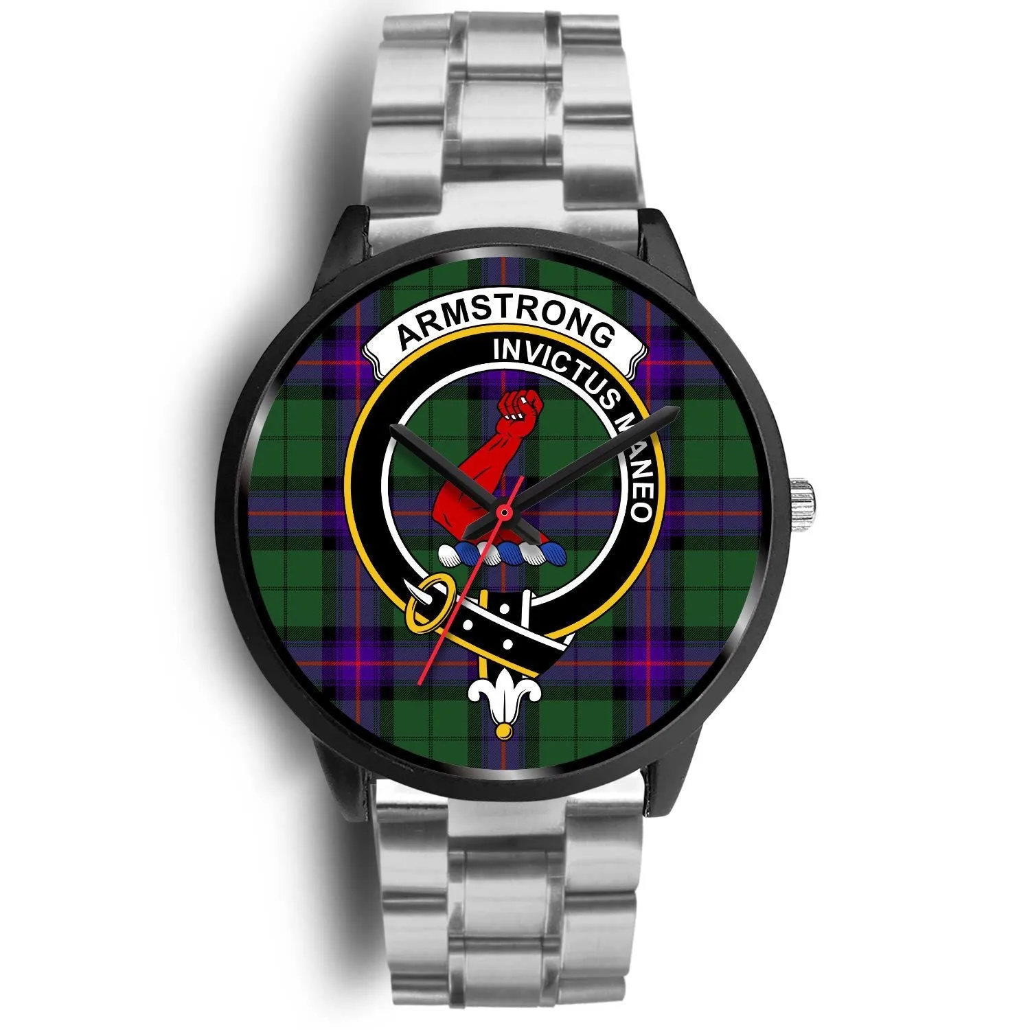 Armstrong Modern Clan Badge Tartan Black Watch