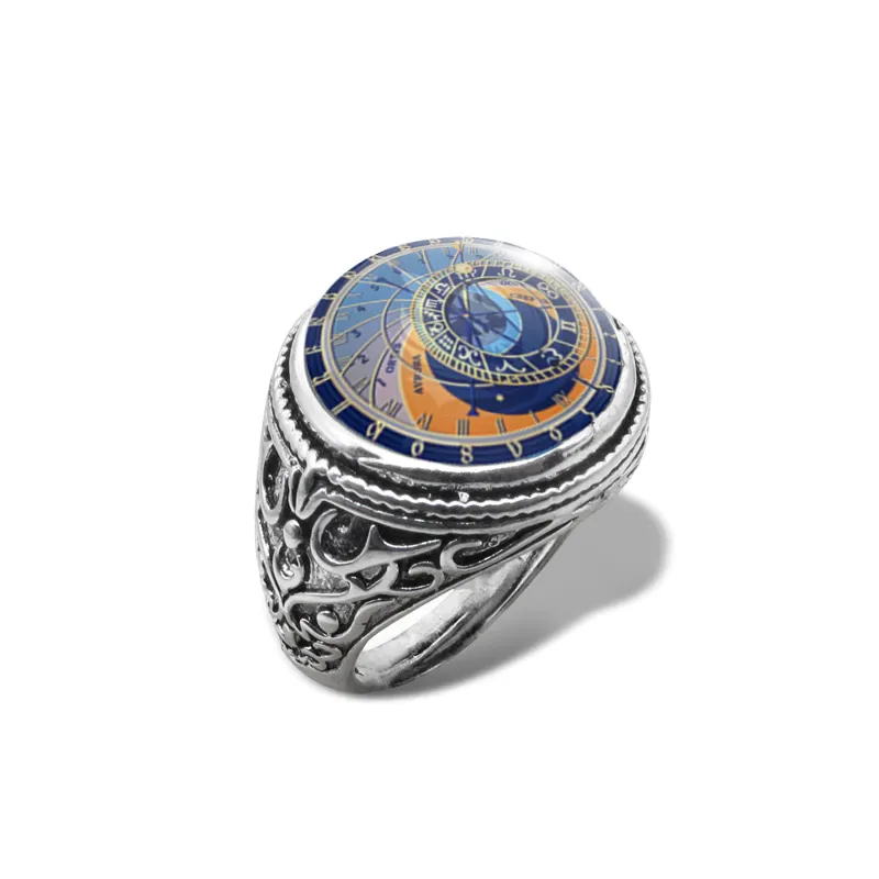 Astronomical Steampunk Vintage Ring