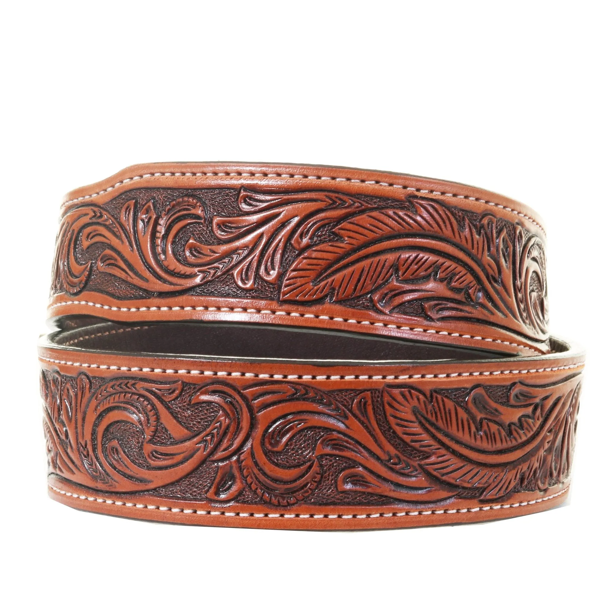 B1228A - Chestnut Feather Whirlwind Belt