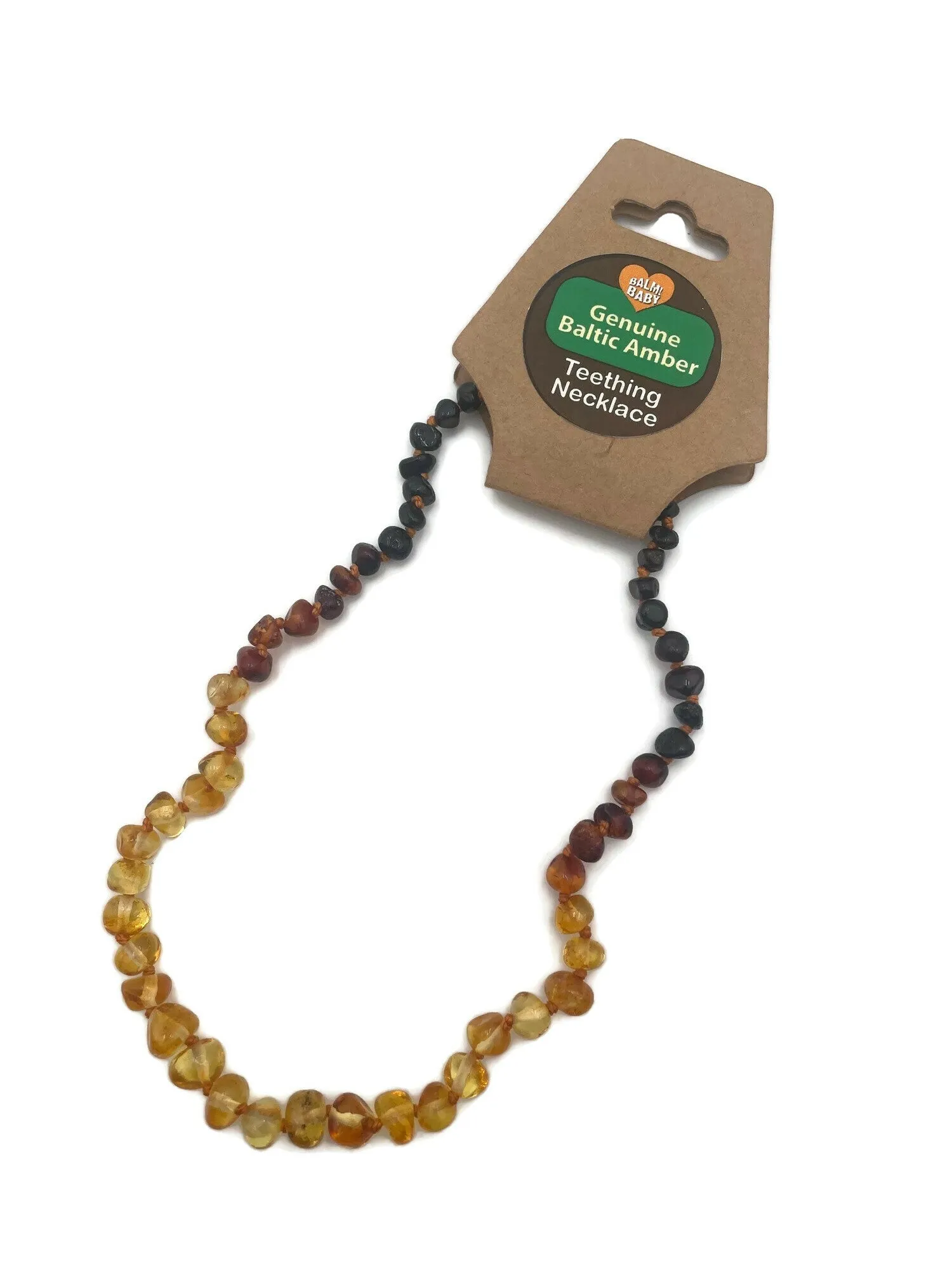 BALM! Baby Authentic Amber Teething Necklace