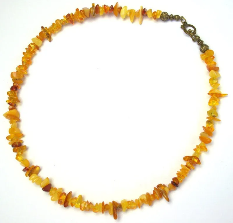 Baltic amber Necklace Natural polished Baltic Amber necklace for women adult jewelry Statement Boho Amber Necklace Genuine Baltic Amber