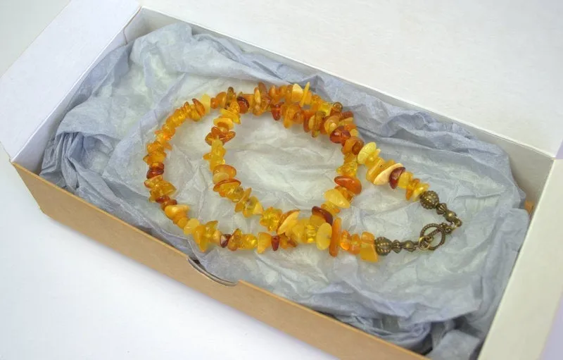 Baltic amber Necklace Natural polished Baltic Amber necklace for women adult jewelry Statement Boho Amber Necklace Genuine Baltic Amber