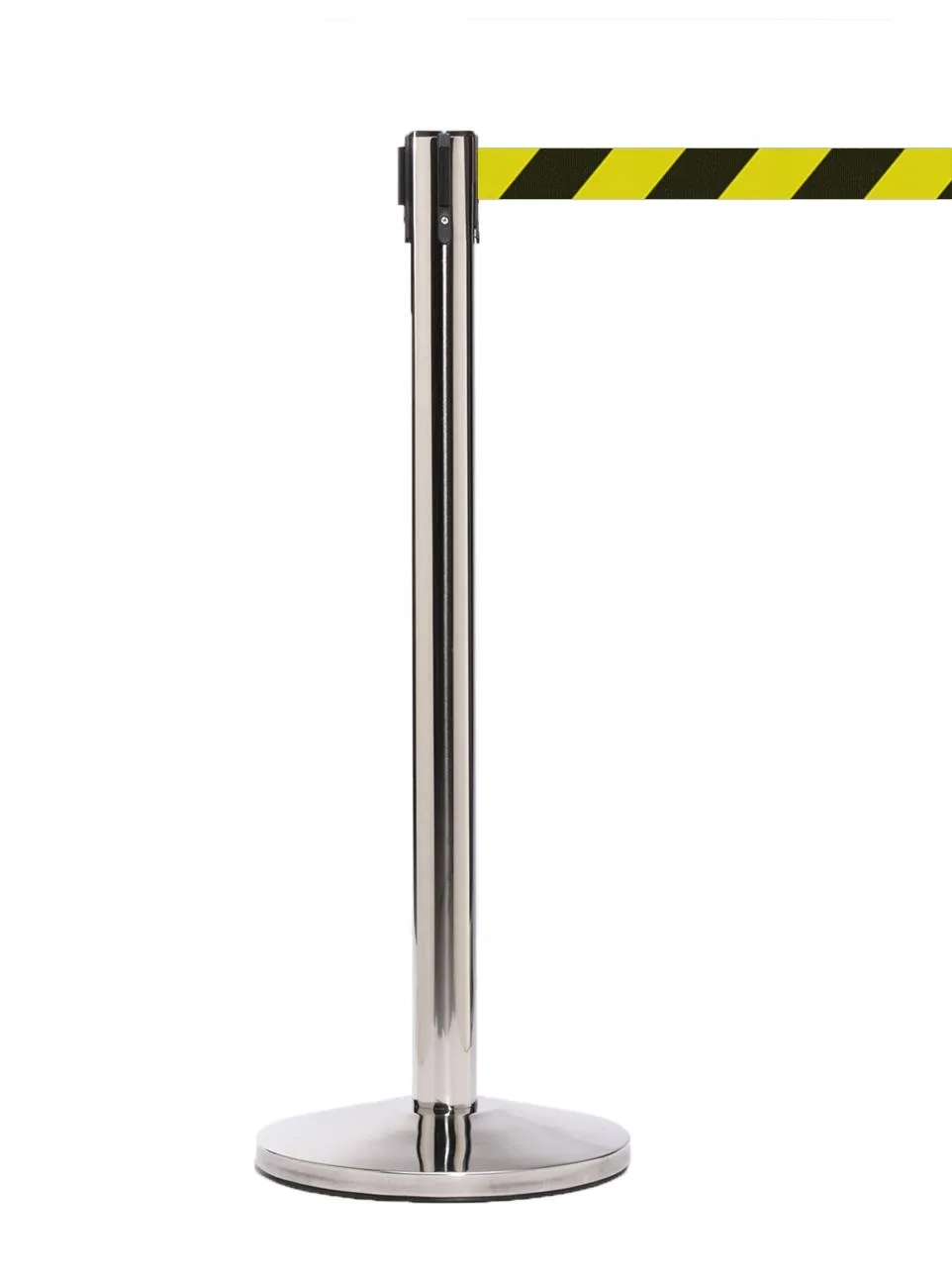 Barriers Stanchions QueueMaster 550 Polished Stainless - 8.5' Belt