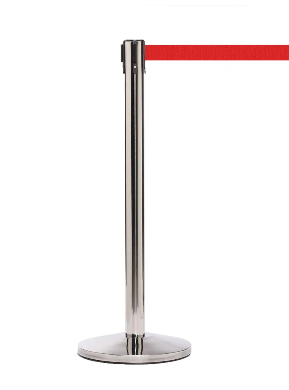 Barriers Stanchions QueueMaster 550 Polished Stainless - 8.5' Belt