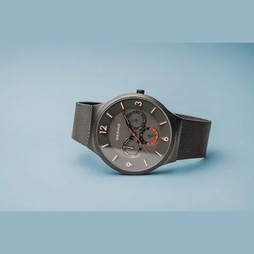 Bering Gents Classic Brushed Grey Watch