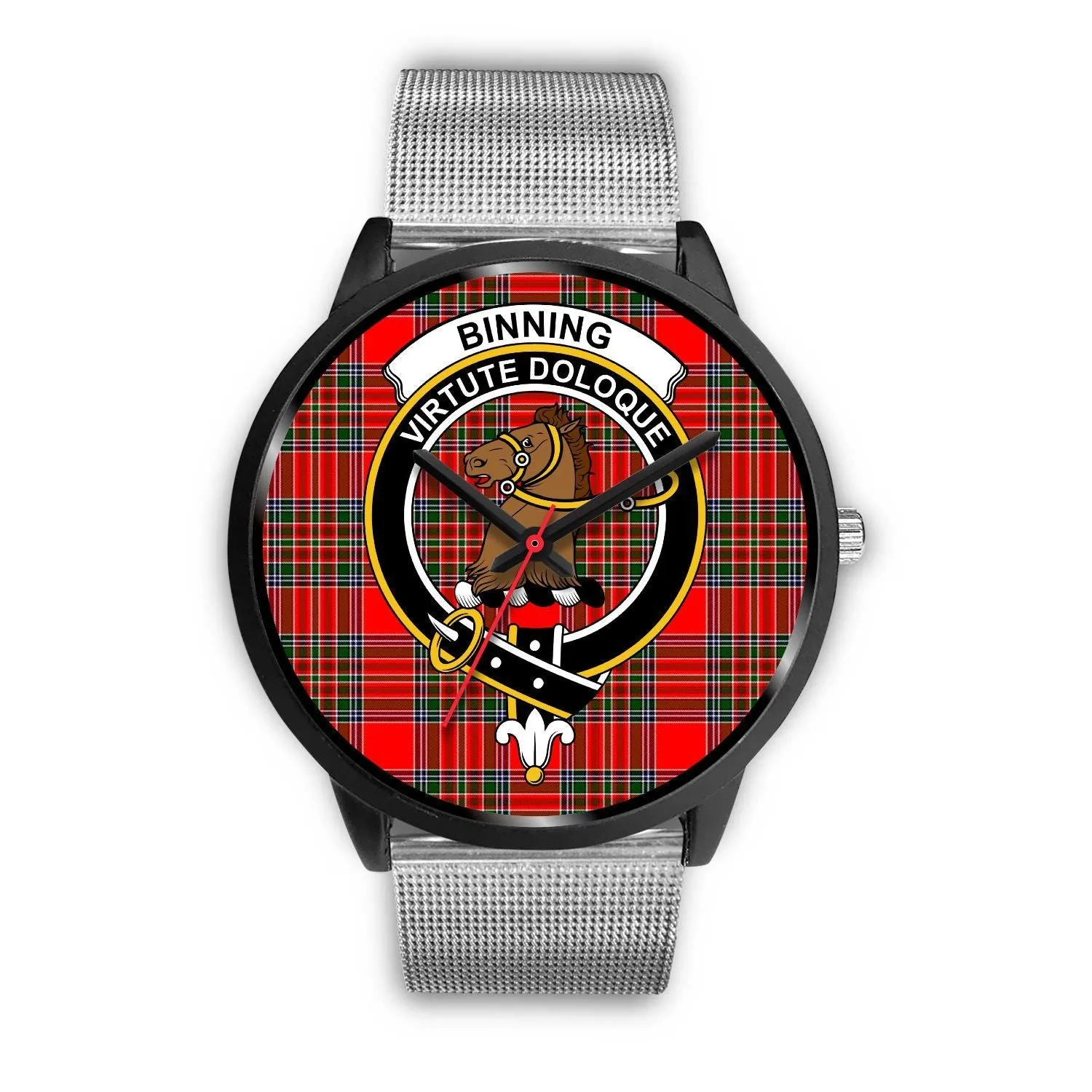 Binning Clan Badge Tartan Black Watch