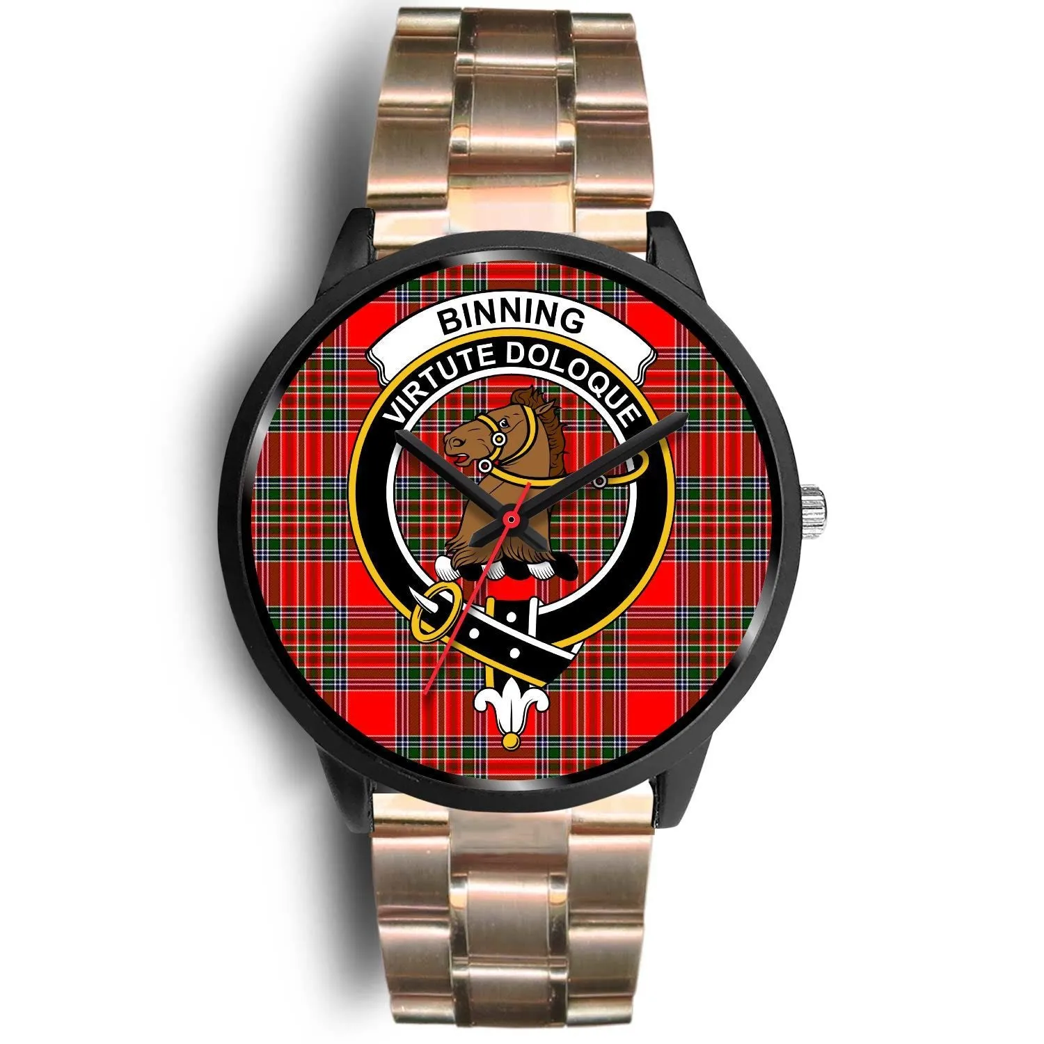 Binning Clan Badge Tartan Black Watch