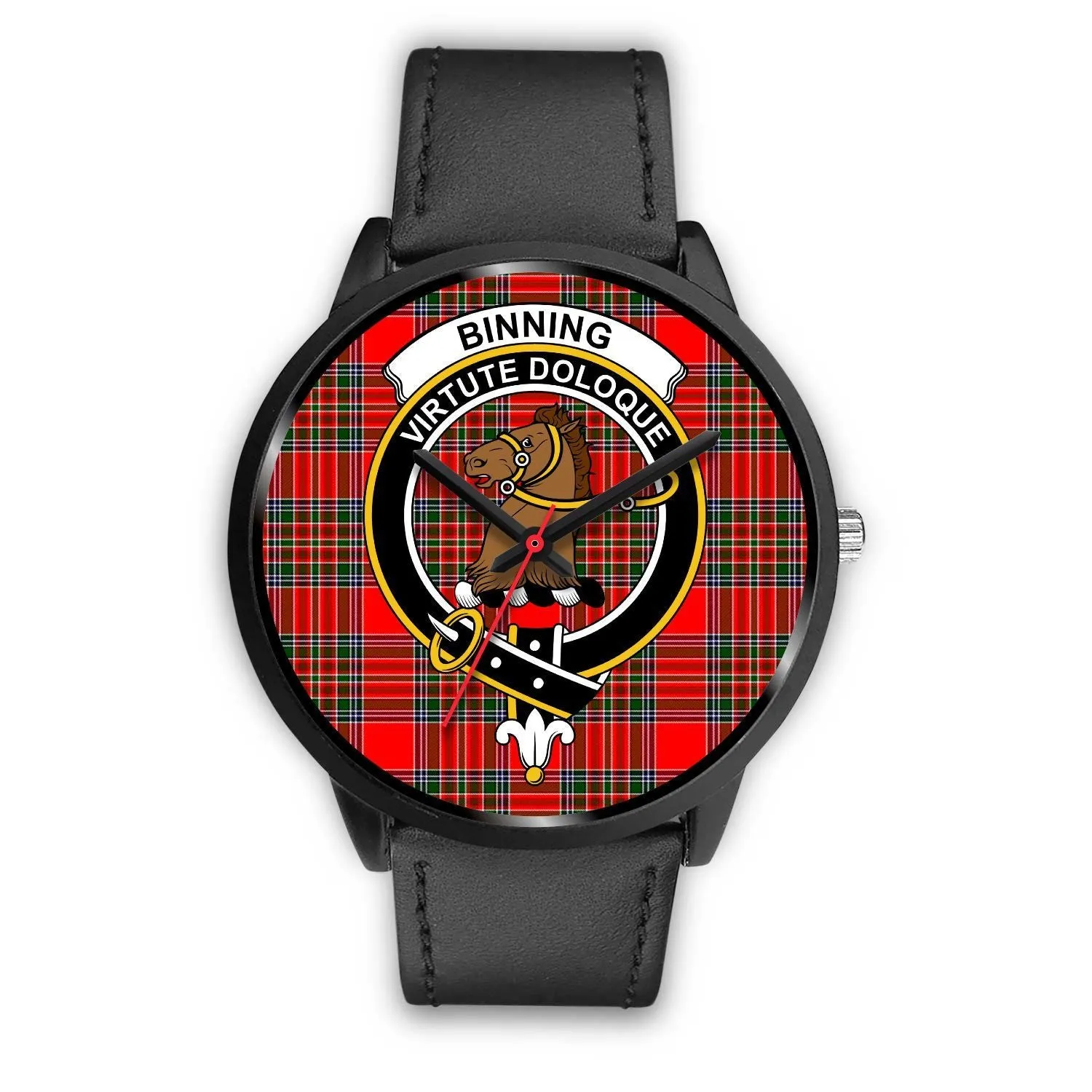 Binning Clan Badge Tartan Black Watch