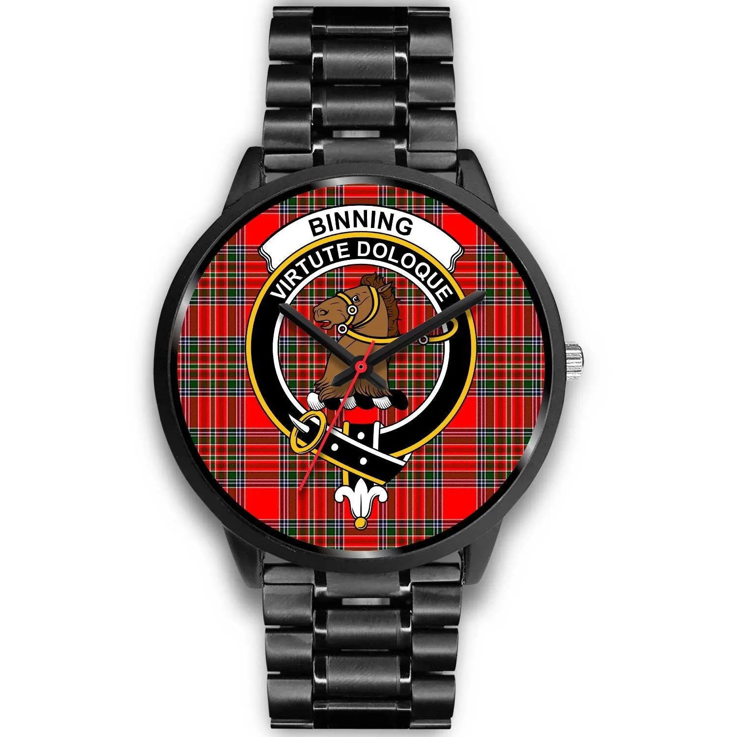 Binning Clan Badge Tartan Black Watch