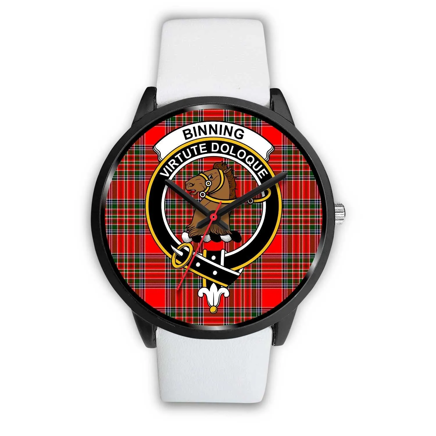 Binning Clan Badge Tartan Black Watch