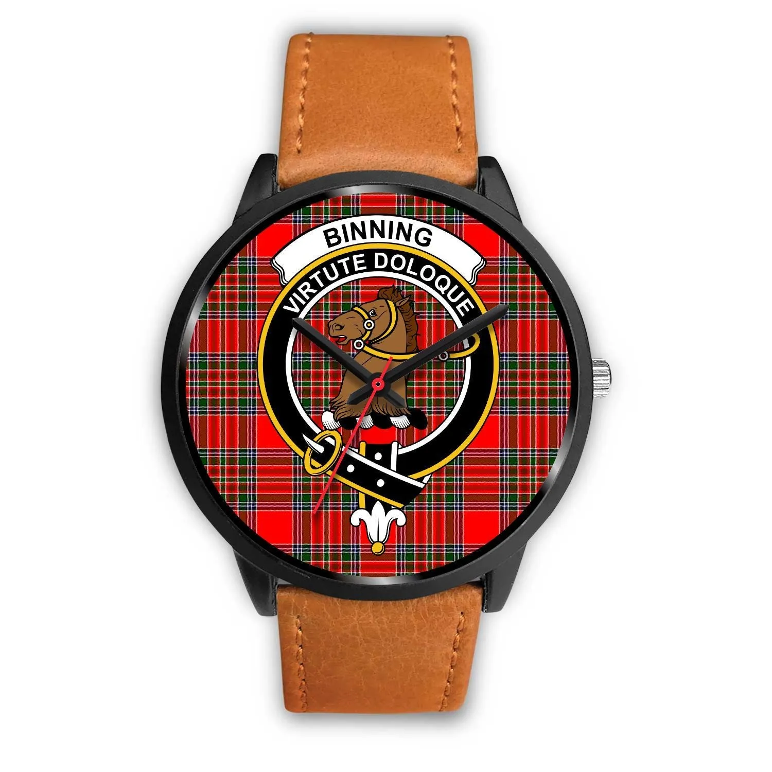 Binning Clan Badge Tartan Black Watch