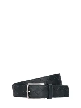 Bottega Veneta   Intreccio leather belt 