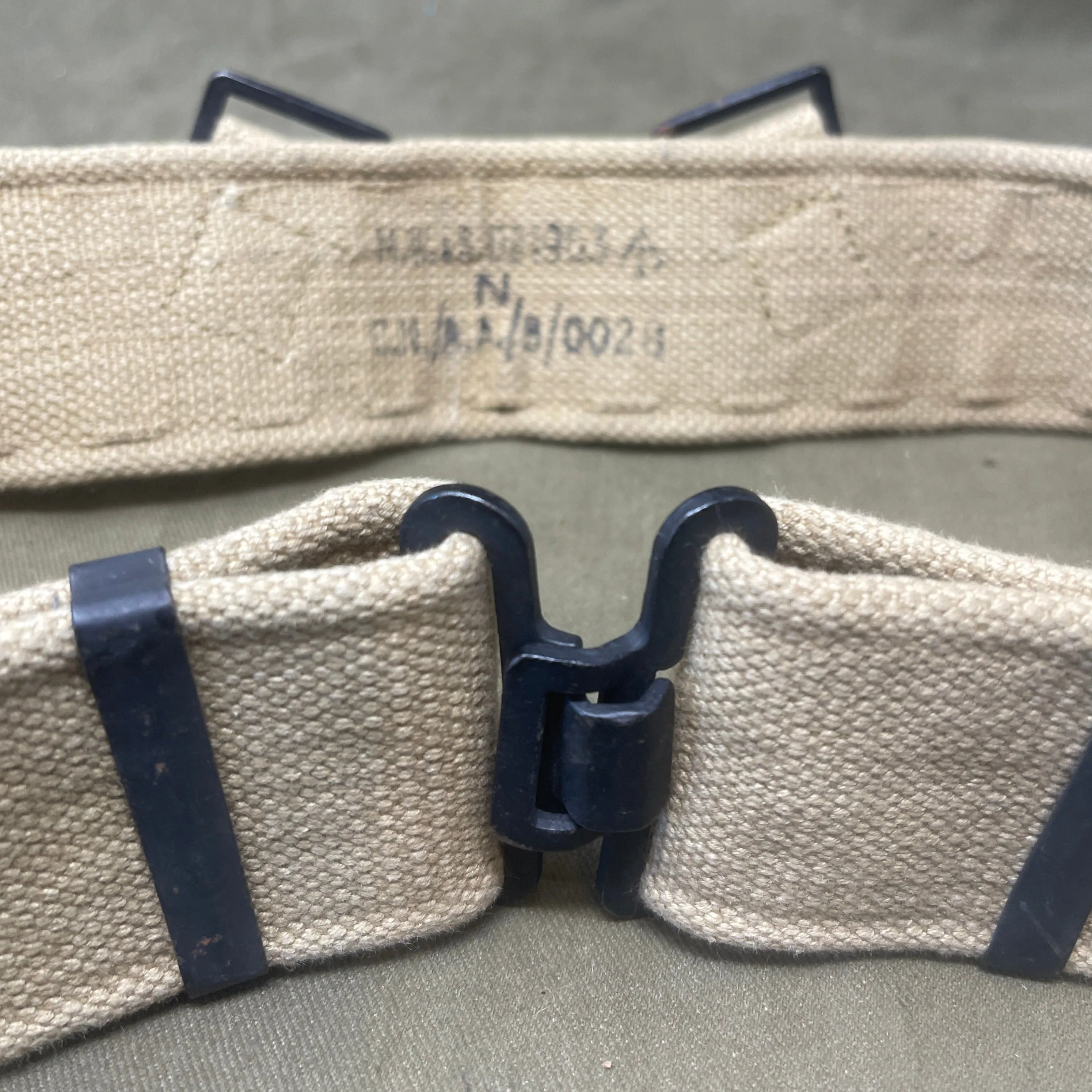 British Army 1937 Pattern Webbing Belt Brass