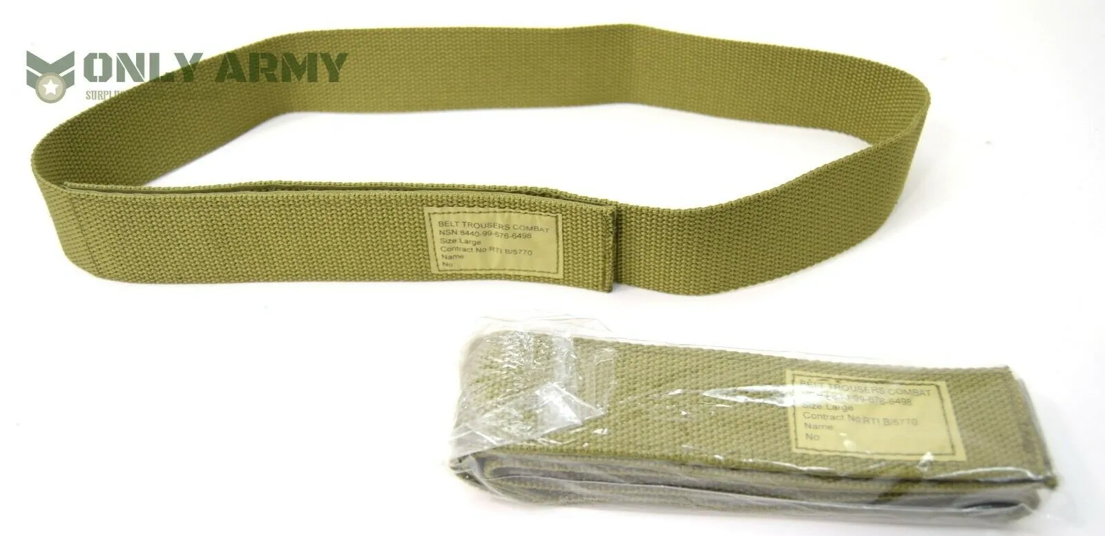 British Army PCS Velcro Combat Belt Cadet Soldier Combat Trouser