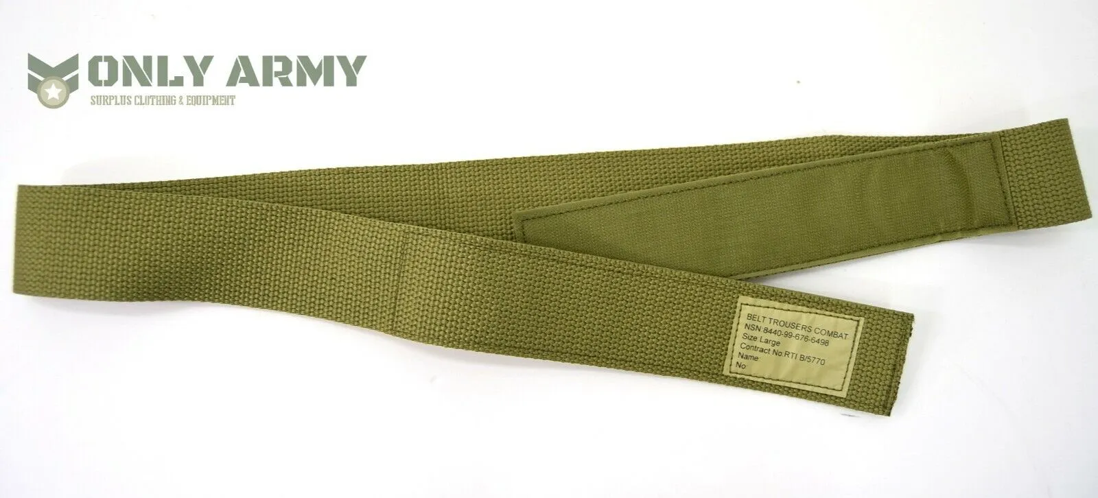 British Army PCS Velcro Combat Belt Cadet Soldier Combat Trouser