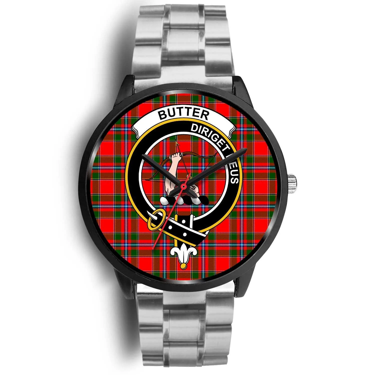 Butter Clan Badge Tartan Black Watch