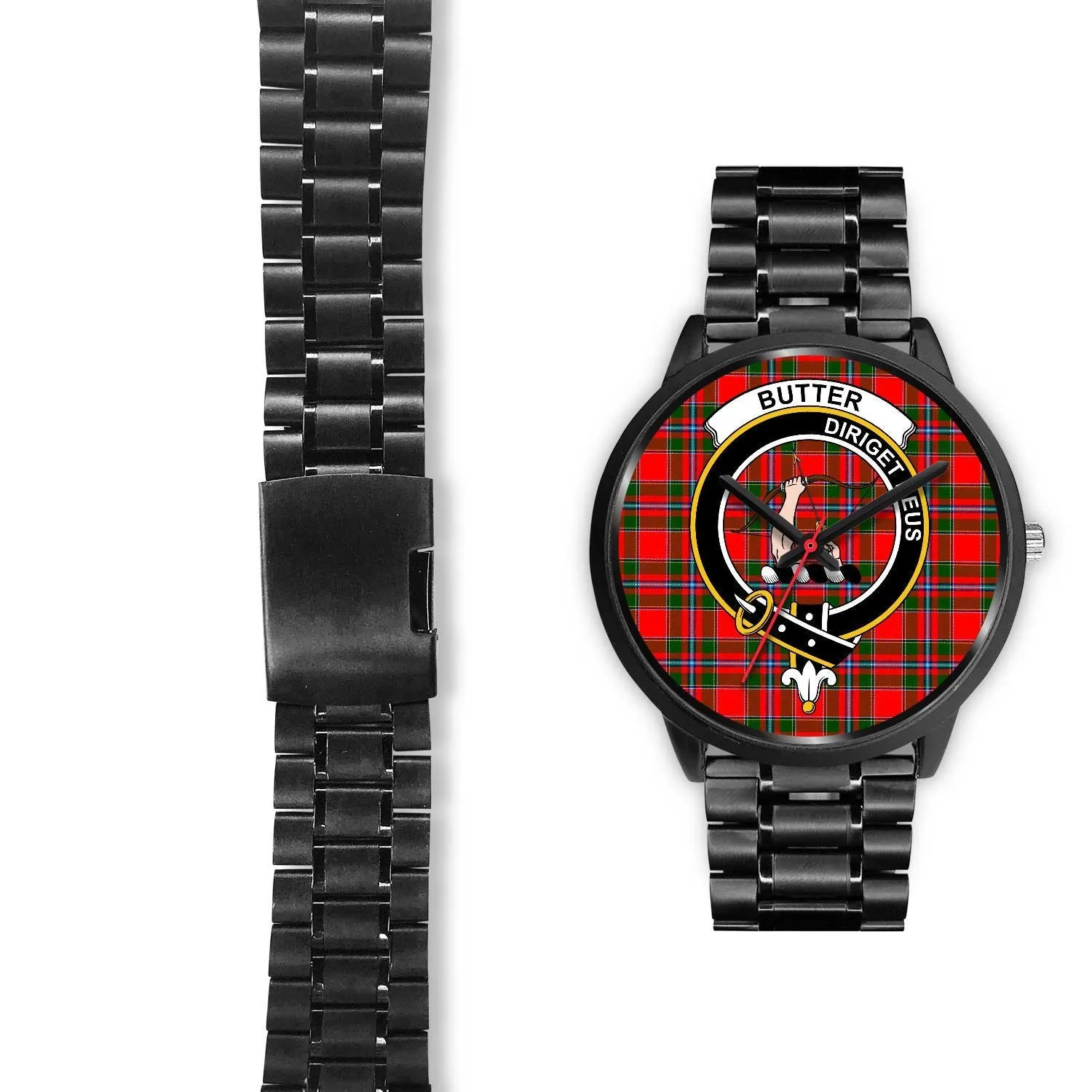 Butter Clan Badge Tartan Black Watch