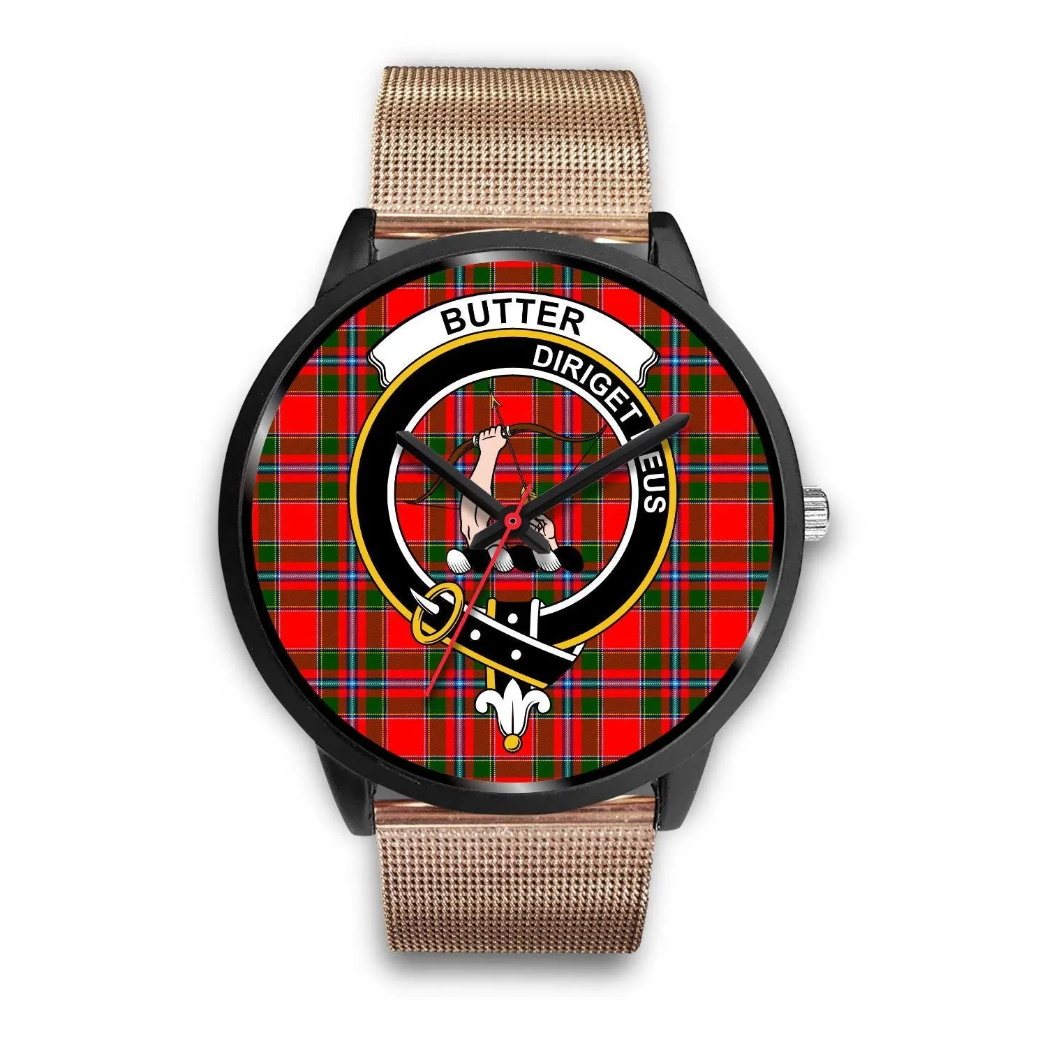 Butter Clan Badge Tartan Black Watch