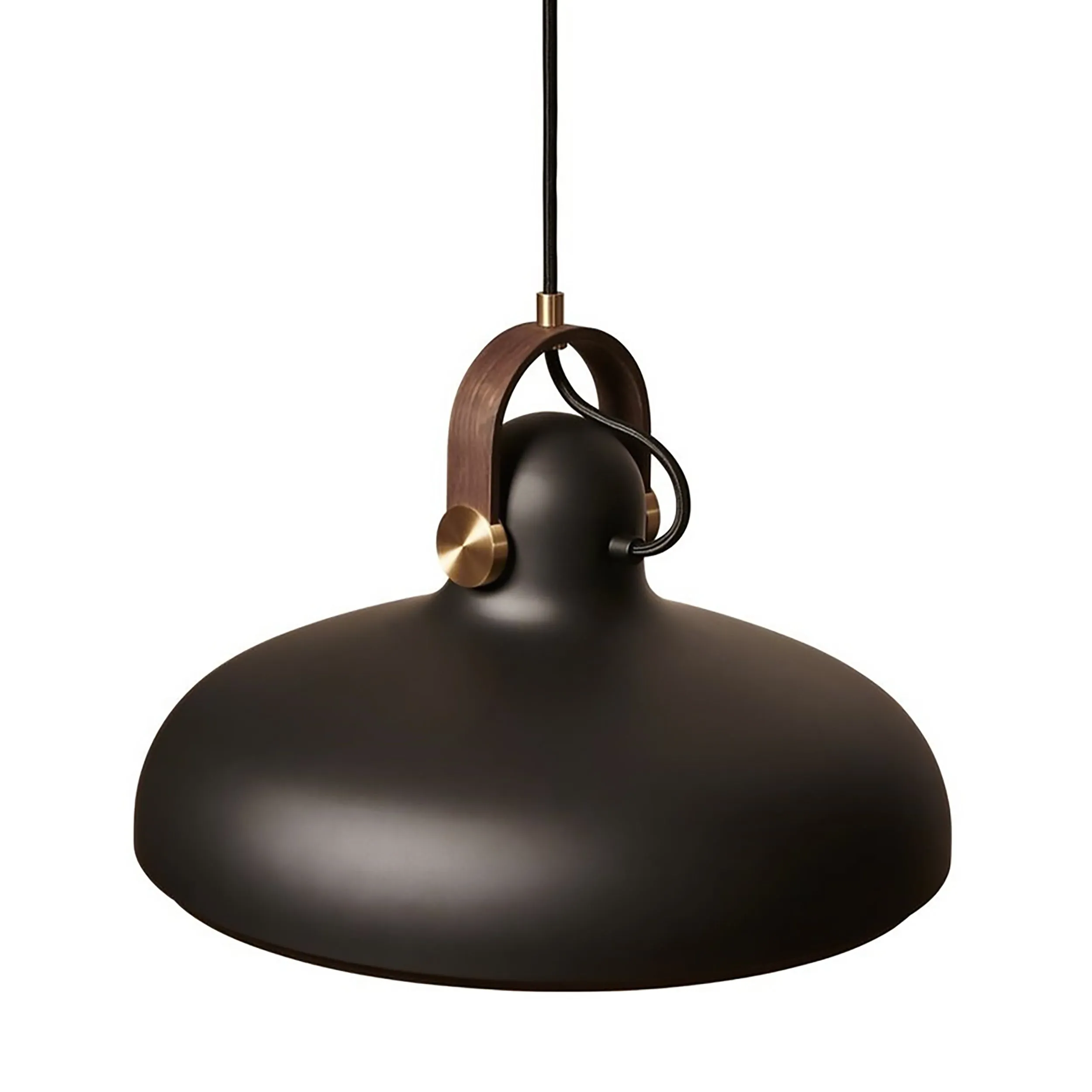 Carronade Pendant Lamp - Large - Black