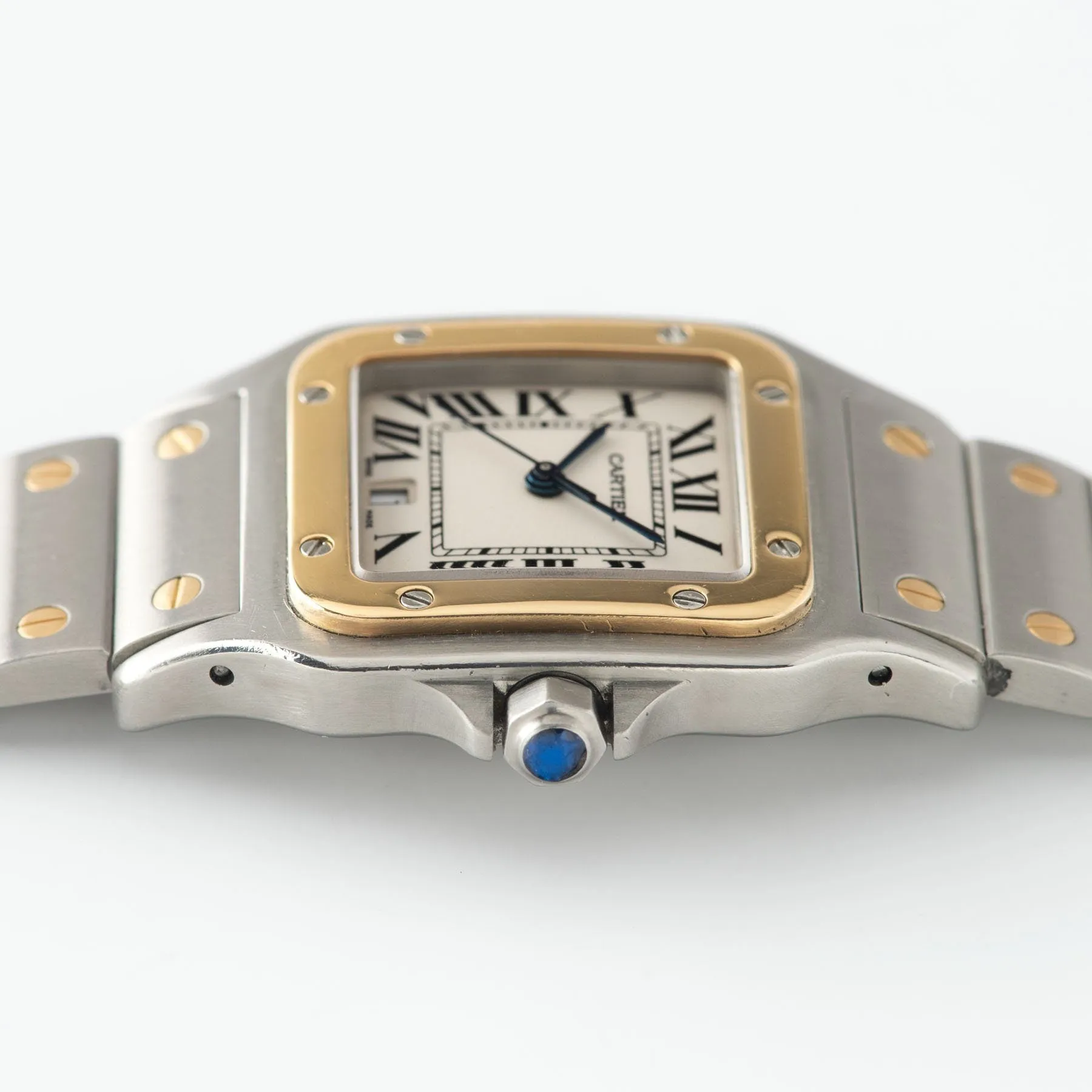 Cartier Santos Steel and Gold Reference 1566