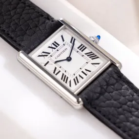 Cartier Tank Must Large Size Box and Papers As-New Ref WSTA0041