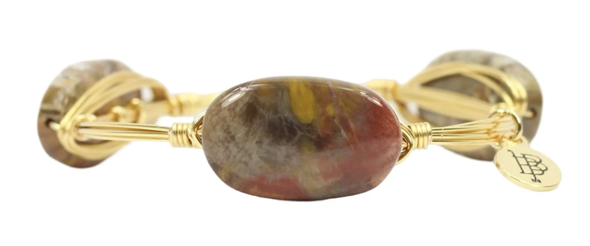 Cherry Creek Agate Bangle Bracelet