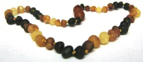 Child Baltic Amber Necklace - Multi