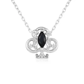 Clover Club Black Onyx Necklace