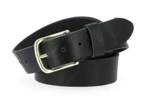 Colman Leather Belt Dark Blue