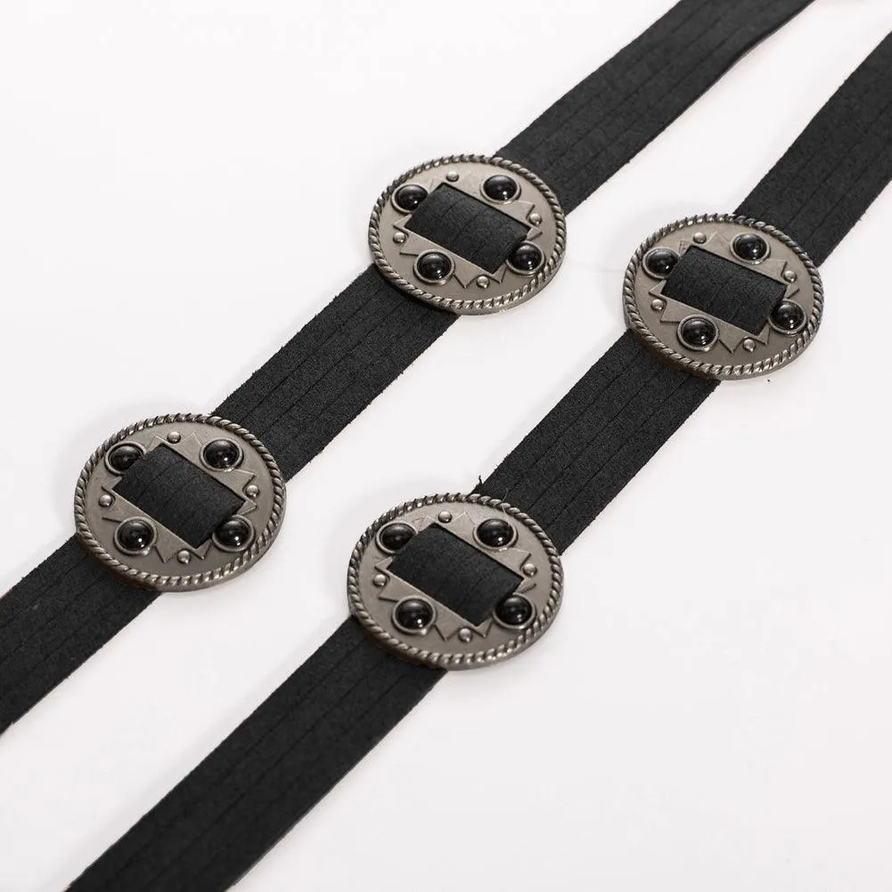 Concho Tie Belt