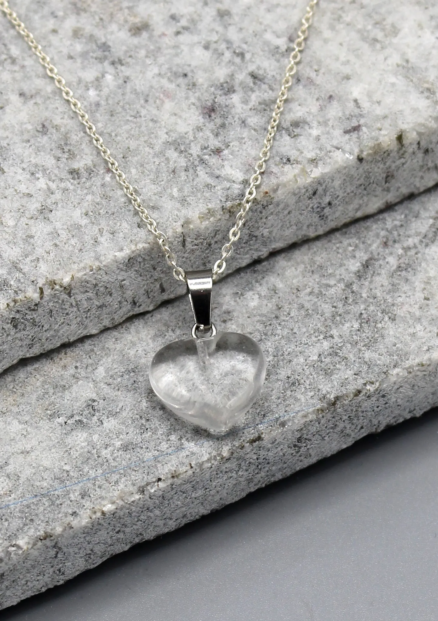 Crystal Heart Love Pendant