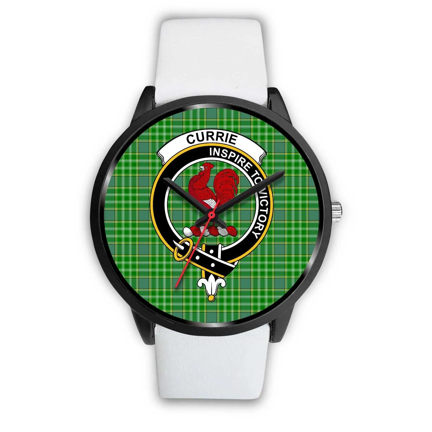 Currie Clan Badge Tartan Black Watch