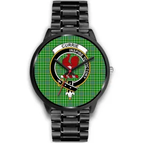 Currie Clan Badge Tartan Black Watch