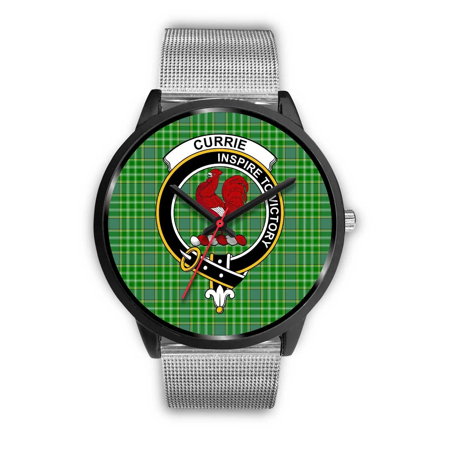 Currie Clan Badge Tartan Black Watch