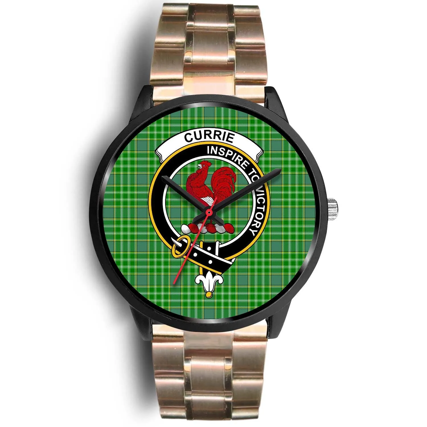 Currie Clan Badge Tartan Black Watch